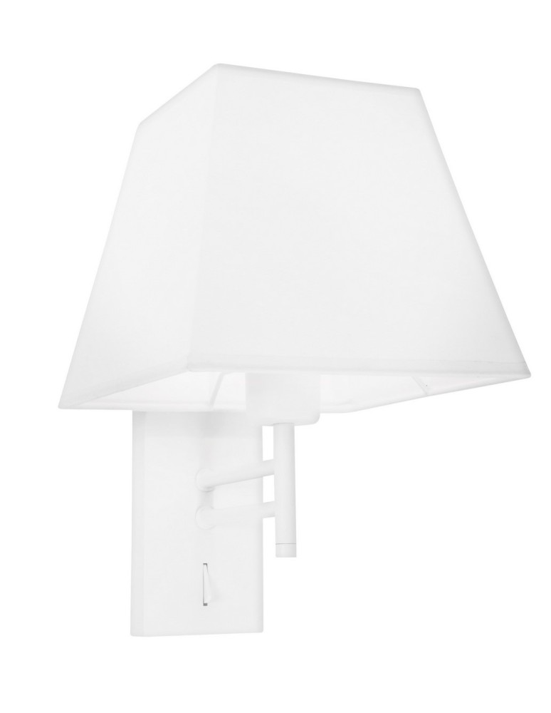 Wall lamps - Luces Exclusivas CAFETAL Wall-mounted 1xE27 LED white LE42278 - product kolory-swiatla.pl 1