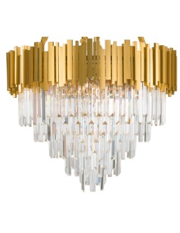 Luces Exclusivas CAMPANA Pendant 12xLED E14 gold LE42288 - product 2