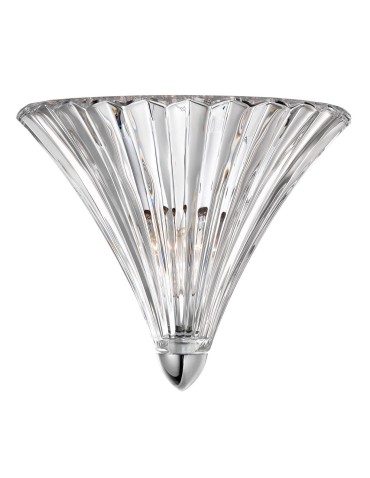Luces Exclusivas CASEROS Wall lamp 1xE14 LED transparent/chrome LE42304