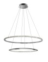 Luces Exclusivas CAUCETE LED Pendant 50W 2570lm 3000K Dimmable Chrome LE42310