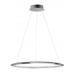 Luces Exclusivas CAUCETE Wisząca LED 32W 1580lm 3000K Ściemnialna chrom LE42311