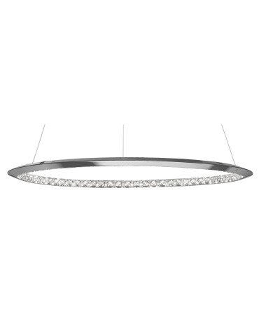 Luces Exclusivas CAUCETE Wisząca LED 32W 1580lm 3000K Ściemnialna chrom LE42311 - produkt 2