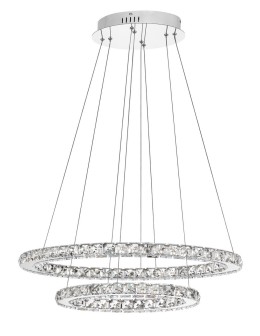 Luces Exclusivas CEDEIRA LED Pendant 40W 2400lm 3000K chrome LE42313