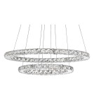 Pendant lamps circles - Luces Exclusivas CEDEIRA LED Pendant 40W 2400lm 3000K chrome LE42313 - product 2