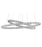 Pendant lamps circles - Luces Exclusivas CEDEIRA LED Pendant 52W 3120lm 3000K chrome LE42315 - product 2