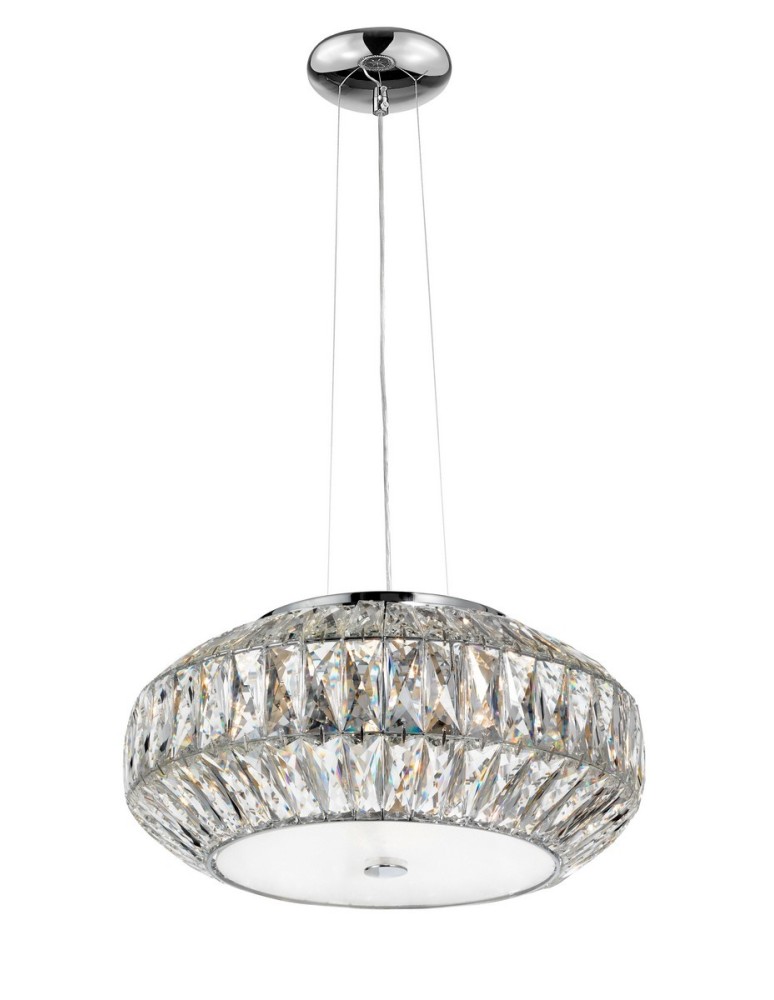 Pendant lamps - Luces Exclusivas CHAJARI Pendant 6xG9 LED transparent/white LE42322 - product kolory-swiatla.pl 1