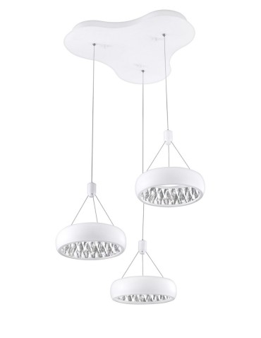 Luces Exclusivas CHIMBAS Pendant LED 36W 2160lm 3000K white mat LE42332