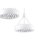 LED pendant lamps - Luces Exclusivas CHIMBAS Pendant LED 36W 2160lm 3000K white mat LE42332 - product 2