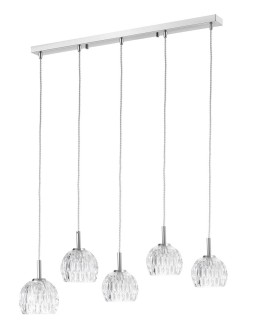 Luces Exclusivas CONSEJO Wisząca 5xG9 LED transparentny LE42339