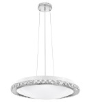 Pendant lamps - Luces Exclusivas COSQUIN Pendant 4xE27 LED white/chrome LE42348 - product 1