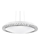 Pendant lamps - Luces Exclusivas COSQUIN Pendant 4xE27 LED white/chrome LE42348 - product 2