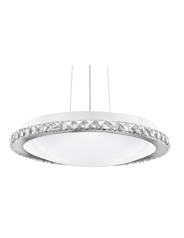 Luces Exclusivas COSQUIN Pendant 4xE27 LED white/chrome LE42348 - product 2