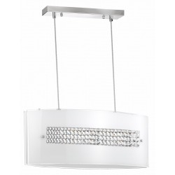 Luces Exclusivas DOLORES Wisząca 3xE27 LED biały/chrom LE42354