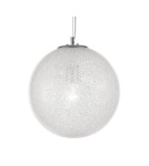 Pendant lamps - Luces Exclusivas FLANDES Pendant 1xE27 LED transparent/chrome LE42366 - product 2