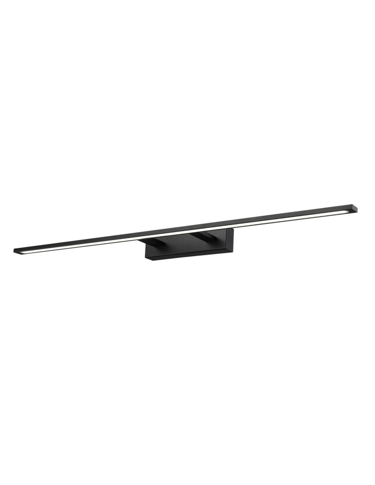 Bathroom wall lamps - Luces Exclusivas INIRIDA Bathroom Wall LED 30W 2422lm 3000K black mat IP44 LE42404 - product kolory-swiatla.pl 1