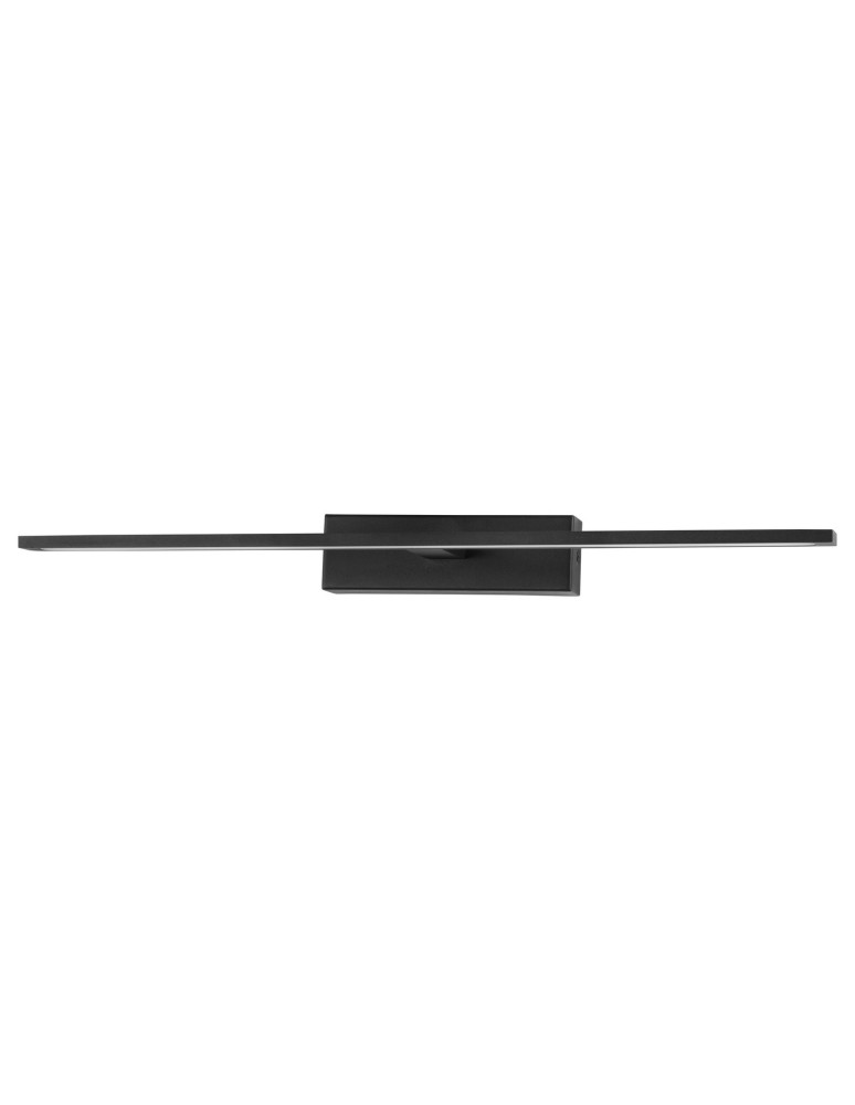 Bathroom wall lamps - Luces Exclusivas IPIALES Bathroom Wall LED 12W 1615lm 3000K black mat IP44 LE42408 - product kolory-swiatla.pl 1