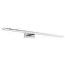 Bathroom wall lamps - Luces Exclusivas IQUIQUE Bathroom Wall LED 12W 960lm 3000K chrome IP44 LE42412 - product 1
