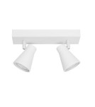 Spotlight ceiling lamps - Luces Exclusivas MARACAY Ceiling Spotlight 2xGU10 LED white LE42463 - product 1