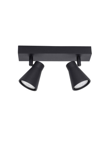 Luces Exclusivas MARACAY Ceiling Spotlight 2xGU10 LED black LE42464.