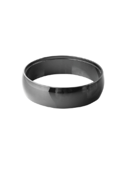 Azzardo ADAMO RING BLACK CHROME Ring Dekoracyjny do Oprawy Czarny/Chrom AZ1484