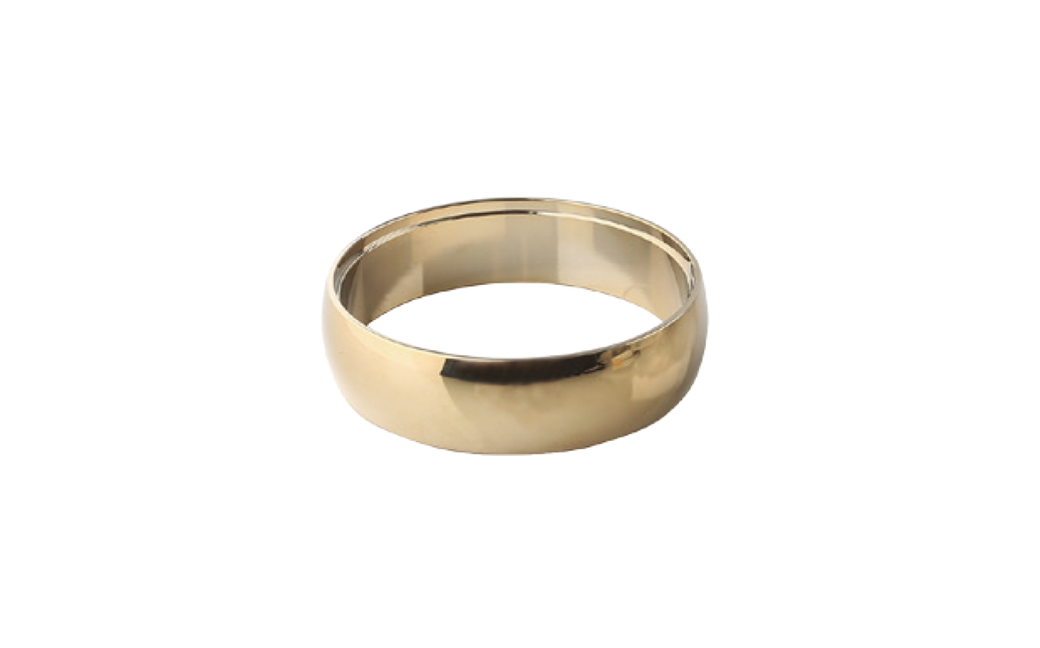 Azzardo ADAMO RING GOLD Ring Dekoracyjny do Oprawy Złoty AZ1486