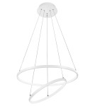Pendant lamps circles - Luces Exclusivas BANOS Pendant LED 85W 4500lm 3000K Dimmable White LE99322 - product 1