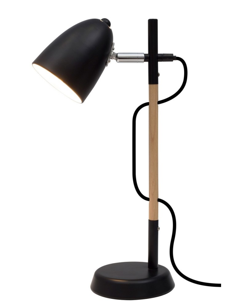Reading table lamps - Luces Exclusivas SOLEDAD Desk 1xE27 LED black LE99330 - product kolory-swiatla.pl 1