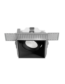 Luces Exclusivas APARTADO Wpuszczana do Zabudowy 1xGU10 LED czarny mat LE61372