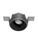 Frameless flush-mounted lamps - trimless - Luces Exclusivas APARTADO Recessed Recessed 1xGU10 LED matte black LE61374 - product 1