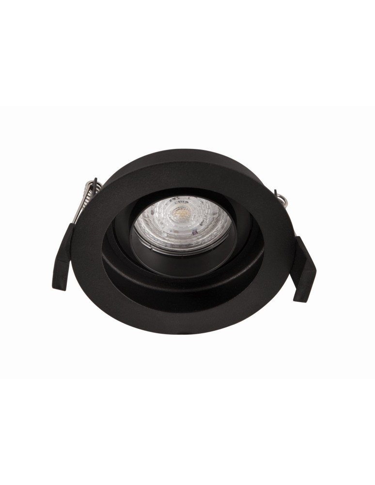 Flush-mounted lamps - pendants - Luces Exclusivas ARROYITO Recessed 1xGU10 LED black LE61380 - product kolory-swiatla.pl 1