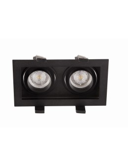 Luces Exclusivas ARROYITO Wpuszczana 1xGU10 LED czarny LE61384