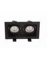 Luces Exclusivas ARROYITO Wpuszczana 1xGU10 LED czarny LE61384