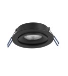 Flush-mounted lamps - pendants - Luces Exclusivas BENIDORM Recessed Swivel 1xGU10 LED black LE61400 - product 1
