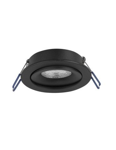 Luces Exclusivas BENIDORM Wpuszczana Wychylna 1xGU10 LED czarny LE61400