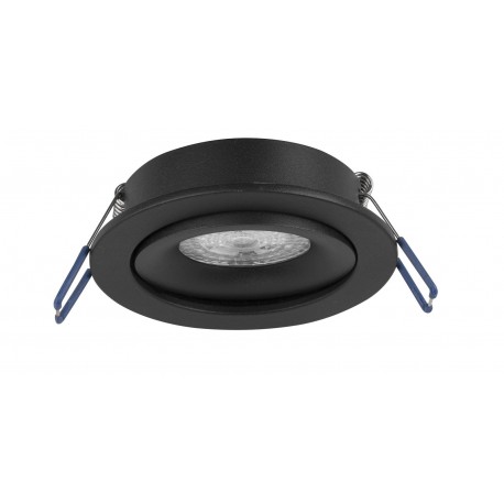 Luces Exclusivas BENIDORM Wpuszczana Wychylna 1xGU10 LED czarny LE61400