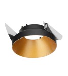 Flush-mounted lamps - pendants - Luces Exclusivas CANTAURA Recessed 1xGU10 LED gold and gold shades IP LE61418 - product 1