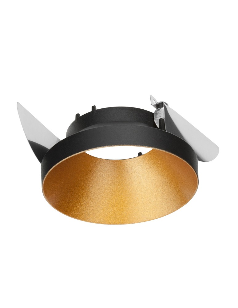 Flush-mounted lamps - pendants - Luces Exclusivas CANTAURA Recessed 1xGU10 LED gold and gold shades IP LE61418 - product kolory-swiatla.pl 1
