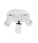 Spotlight ceiling lamps - Luces Exclusivas CLORINDA Ceiling 3xGU10 LED white LE61464 - product 1