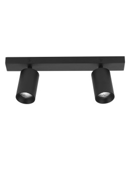 Luces Exclusivas CLORINDA Ceiling 2xGU10 LED black LE61467