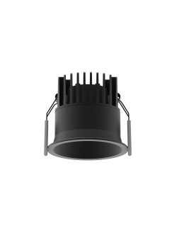 Luces Exclusivas MALLORCA Zewnętrzna Sufitowa LED 12W 720lm 3000K czarny IP65 LE61576