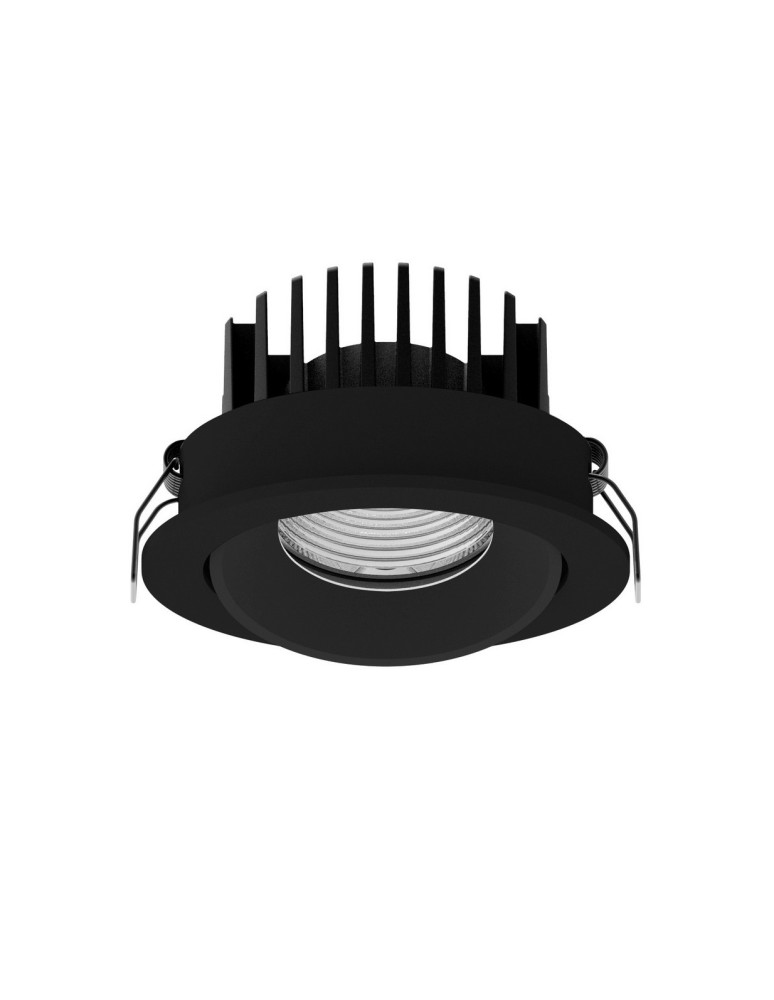 Flush-mounted outdoor lights - Luces Exclusivas MALLORCA Outdoor LED Ceiling 12W 720lm 3000K black IP65 LE61579 - product kolory-swiatla.pl 1