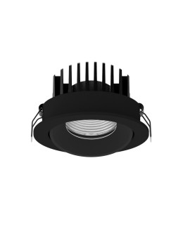 Luces Exclusivas MALLORCA Outdoor LED Ceiling 12W 720lm 3000K black IP65 LE61579
