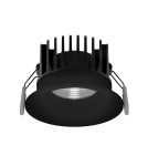 Flush-mounted outdoor lights - Luces Exclusivas MALLORCA Outdoor LED Ceiling 12W 720lm 3000K black IP65 LE61581 - product 1