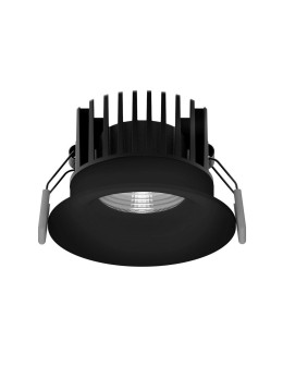 Luces Exclusivas MALLORCA Outdoor LED Ceiling 12W 720lm 3000K black IP65 LE61581