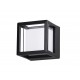 Luces Exclusivas MEDELLIN Zewnętrzna Ścienna LED 6W 420lm 3000K czarny IP54 LE71322