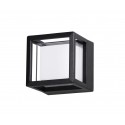 Luces Exclusivas MEDELLIN Zewnętrzna Ścienna LED 6W 420lm 3000K czarny IP54 LE71322