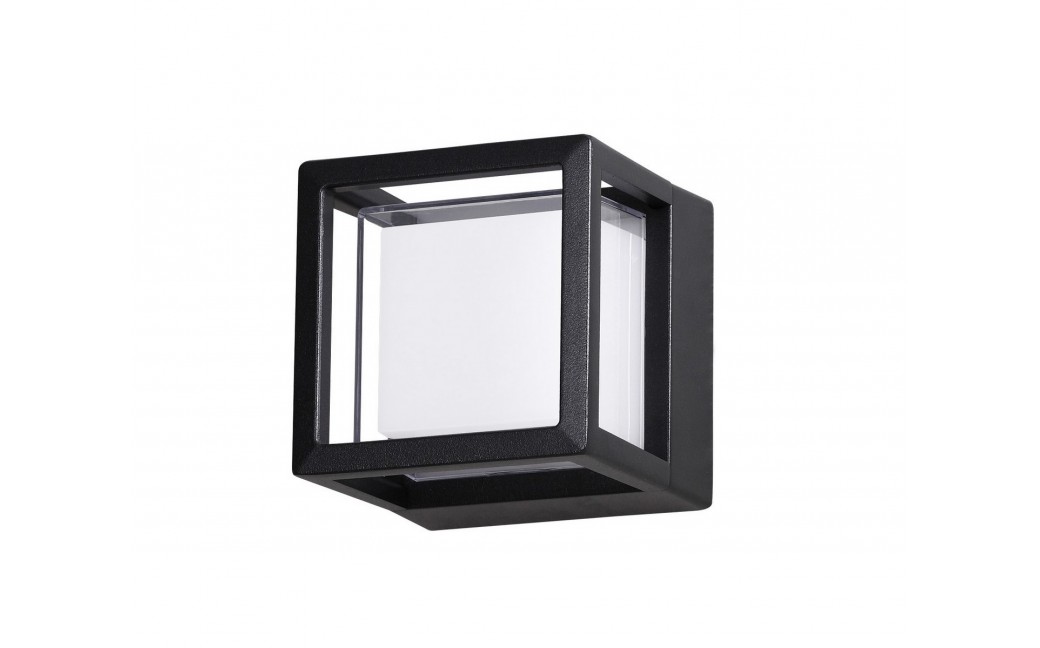 Luces Exclusivas MEDELLIN Zewnętrzna Ścienna LED 6W 420lm 3000K czarny IP54 LE71322