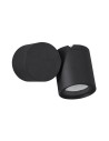 Luces Exclusivas MEJORADA Outdoor Wall Mounted 1xGU10 LED black IP54 LE71324