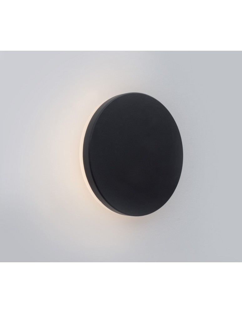 Outdoor wall lamps - Luces Exclusivas MONTERIA Outdoor Wall LED 10W 485lm 3000K black IP54 LE71329. - product kolory-swiatla.pl 1