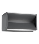 Outdoor wall lamps - Luces Exclusivas MONTEROS Outdoor Wall LED 2x5W 600lm 3000K grey IP54 LE71335 - product 1